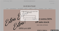 Desktop Screenshot of mveboutique.com